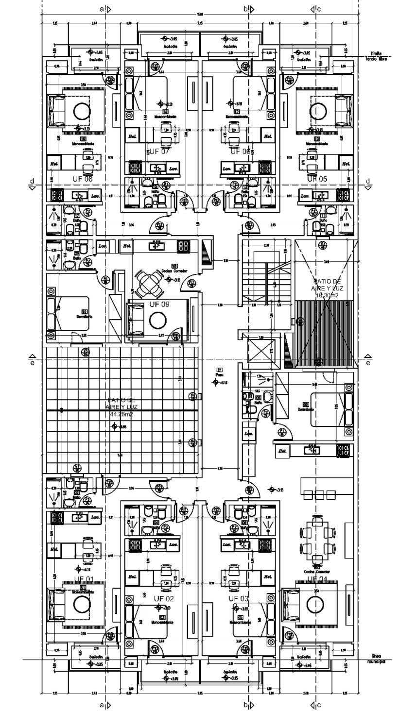 Fideicomiso Cumbres Anasagasti 1406  - Piso 01 Departamento 08